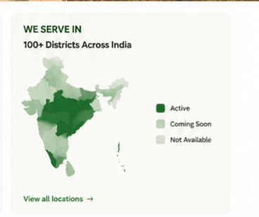 Urja Setu service coverage across India