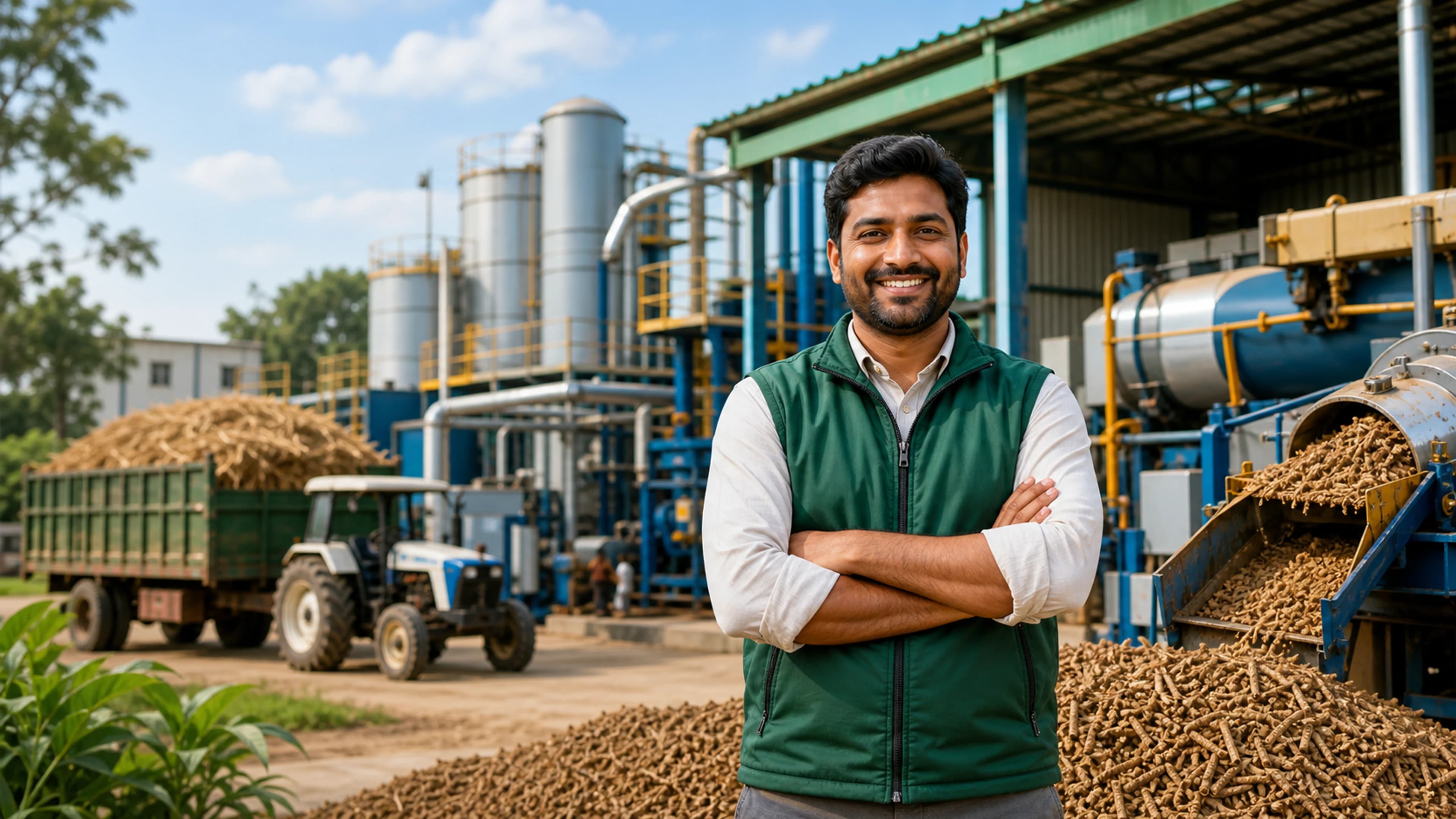 Mahesh Patel, Pellet Agri-preneur success story